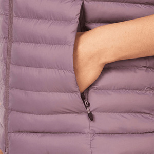 เสื้อกั๊กพัฟเฟอร์แบบไม่มีแขนสำหรับผู้หญิง เสื้อแจ็คเก็ตขนเป็ดสำหรับฤดูหนาว ผ้าไนลอน อุ่นสบาย เหมาะสำหรับขี่ม้า ไซส์ใหญ่ ระบายอากาศได้ดี - Product Image 3