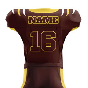 Uniforme de Fútbol Americano Unisex Corto, Transpirable y que Absorbe la Humedad, Hecho a Medida, Precio de Fábrica, MOQ Bajo, Fabricación Profesional - Product Image 5