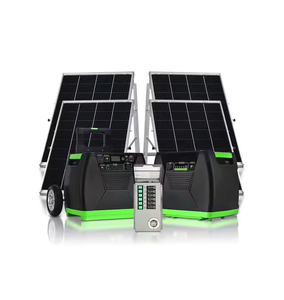 <b>Solar</b> Power <b>Generator</b> 1000W Lithium Ion MPPT Modified Sine Wave Inverter Multiple Outputs AC DC USB C for Outdoor Activities - Product Image 1