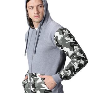 Sweats à capuche zippés pour hommes grande taille, sweats à capuche zippés tendance et élégants en stock pour hommes, sweats à capuche 100% coton molleton - Product Image 2