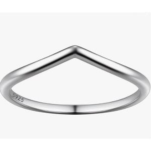 Minimalist Christian 925 Silver Gemstone Knot <b>Ring</b> Bezel Setting Trendy Unisex Wedding Band Simple Design Fine Jewelry - Product Image 3