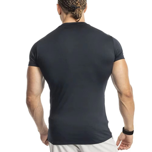 <b>Men</b> Compression Shirt Lightweight <b>Stretch</b> Breathable Quick Dry Fitness Gym Running Training Athletic Performance Wear - Product Image 2