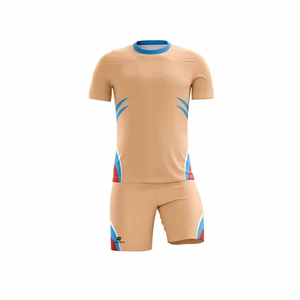 Uniformes de Fútbol de Poliéster Personalizados con Nuevo Diseño, Uniformes de Fútbol Lisos Transpirables Sublimados Personalizados de Último Diseño - Product Image 2