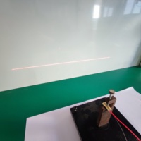 Modul Dioda Laser Hijau Baru Merek Ismartlaser 9x21mm Sudut Kipas 110 Derajat 650nm 10mw Pointer Leveling 3V DC Garansi 1 Tahun 2mm