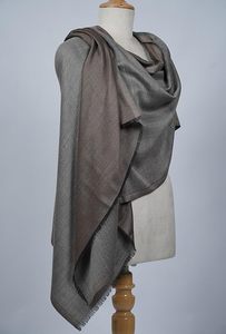 Estola Reversible de Lana Fina de Cachemira de Lujo para Mujer, Chal de Diseño Elegante y Suave de Doble Cara para Moda de Invierno y Viajes - Product Image 5
