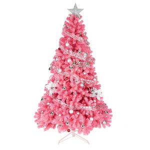 Árbol de Navidad de PVC Rosa de 1,8 m con 1600 Ramas - Product Image 1