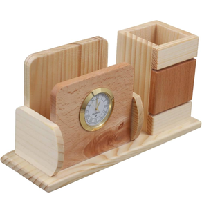 Porte-stylo en bois de qualité supérieure pour professionnels, cadeau de bureau, porte-stylo personnalisé, porte-stylo en bois d'acacia - Product Image 6