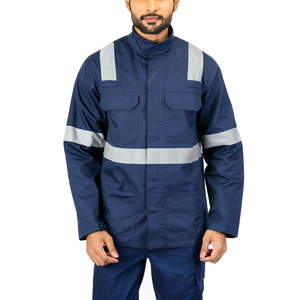 Superior Visibility Safety Jacket Reflective Tape High Contrast Design Protection Gear <b>Construction</b> Site <b>Work</b> Apparel - Product Image 1