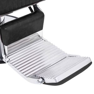 26.8 \ "x27.2 \" x45.7 \ "sedia da barbiere in ecopelle nera - Product Image 5