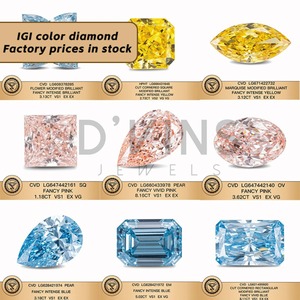 เพชรทรงกลมเจียระไนแบบบริลเลียนท์ 4 กะรัต สี D ความสะอาด VVS2 เพชรเลี้ยงในห้องปฏิบัติการ รุ่น DJ 456 จากเมืองสุราษฎร์ธานี ราคาดี เหมาะสำหรับทำเครื่องประดับและส่งออก - Product Image 5