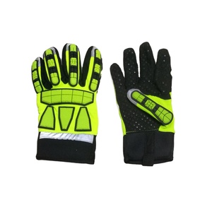 Gants de sécurité de construction robustes de haute qualité Gants d'impact de travail TPR antidérapants résistants aux coupures - Product Image 6