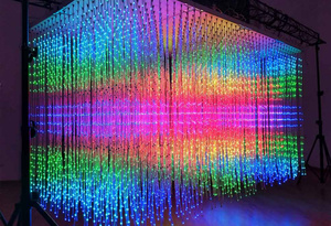 P62 6M 3D LED Matrix <strong>Stage</strong> <strong>Light</strong> RGB Colors DMX512/Sound-Activated Control IP65 Waterproof 615W Power for Night <strong>Stage</strong> <strong>Light</strong> <strong>Show</strong> - Product Image 3