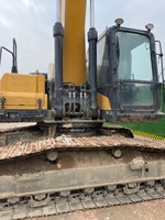 Excavatrice sur chenilles SANY 265C d'occasion, 27 tonnes, avec moteur d'origine, pompe hydraulique, boîte de vitesses, poids opérationnel