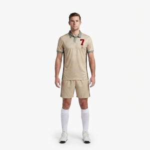 เสื้อฮอกกี้สนามสำหรับผู้ชายแบบสั่งทำพิเศษ 140GSM ผ้าโพลีเอสเตอร์ตาข่ายพิมพ์ลายแบบ Sublimation สไตล์ Varsity เสื้อกีฬา ผู้ผลิต OEM ระบายเหงื่อได้ดี - Product Image 1