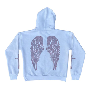 Sudaderas con Capucha Personalizadas con Pedrería, Diseño Personalizado, Transpirables, Ecológicas, Coloridas, Talla Grande, Básicas de Moda para Hombre, 100% - Product Image 2