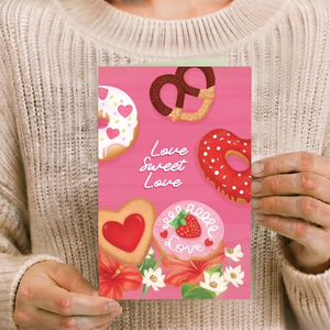 Carte artisanale de la Saint-Valentin, gâteau d'amour avec enveloppe, carte pop-up 3D, design cœur, cartes de vœux pour couple - Product Image 6