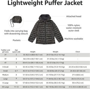 Black <b>Quilted</b> Hooded <b>Jacket</b> Full Sleeve Zipper Closure Winter Warm Puffer Coat Women's Regular Length Solid Color - Product Image 4