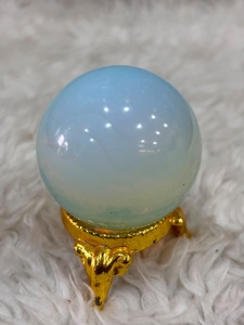 ลูกแก้วอาเกตลายลูกไม้สีครีมส้มและสีเทาที่มีลวดลายซับซ้อน ขัดเงาเป็นรูปทรงกลม พร้อมลวดลายตกแต่งที่โดดเด่น - Product Image 1