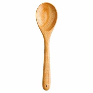 Cuillère de service en bois écologique, finition miroir, design classique, durable, capacité 10 ml, épaisseur 5 mm - Product Image 2