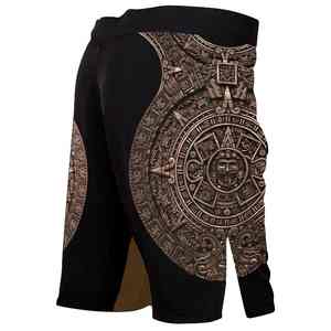 Pantalones Cortos Deportivos Personalizados con Logotipo Frontal en Lona, de Alta Calidad, Poliéster Ligero, Secado Rápido, Impresión por Sublimación - Product Image 3