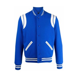 Veste de sport bleue pour homme, à capuche, doublée en polaire, respirante, coupe régulière, col montant, décontractée, pour l'automne - Product Image 4