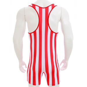 Customized Plus Size 5XL Sublimation Breathable Short Wrestling Singlet Unisex Bodysuit Sports Gym Athletic <b>Boxers</b> OEM Service - Product Image 6