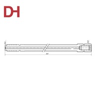 Ensemble de pince de serrage pour arbre de broche en alliages d'acier usinés CNC sur mesure pour maintien d'outils de précision