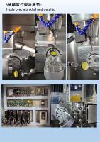 ATC 5 Axis Syntec Control System CNC Grabado Fresadora Joyería de precisión Molde dental Piezas médicas para el campo médico