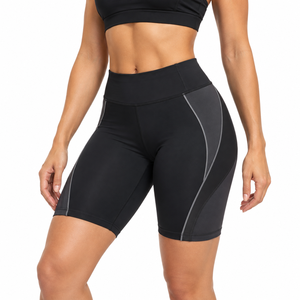 <b>Women</b> <b>Compression</b> <b>Short</b> Stretch Performance Fabric Moisture Wicking Quick Dry Comfortable Fit Gym Running Fitness Sportswear OEM - Product Image 1