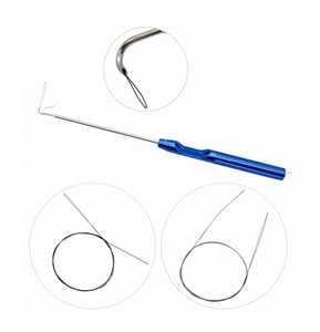 Orthopedic Instrument Medicine <b>Rotator</b> <b>Cuff</b> Suture Hook <b>Shoulder</b> Arthroscopy Lasso Manual Stainless Steel Class I ISO13485 - Product Image 3