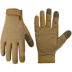 Ultimate Comfort Mechanic Gloves Made of Quality Leather <b>Material</b> Flexibility Breathable Custom Color Mechanic Gloves - Product Image 1