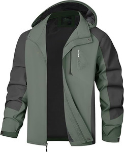 Summit Series Two-Tone Softshell – Weather-Resistant Hiking <b>Jacket</b> with Reinforced Shoulders & Storm <b>Hood</b> Softshell <b>Jacket</b> - Product Image 3