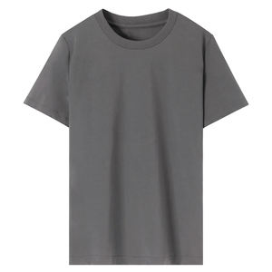 Camiseta de manga corta con cuello redondo personalizada OEM, camiseta publicitaria en blanco que se puede imprimir con imágenes, para hombre y mujer. - Product Image 5