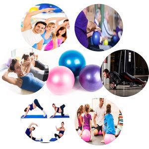 6 Inch <b>Squishy</b> Balance Yoga Ball Pilates Exercise and Physical Therapy Home Workouts Includes Pump - Product Image 4