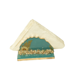 กล่องใส่กระดาษทิชชูเรซิ่นอีพ็อกซี่ 2 ชิ้น สีเทาและสีขาว ผลิตจากเรซิ่นทรงสี่เหลี่ยม - Product Image 3