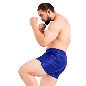 <b>Men</b> Muay Thai <b>Shorts</b> Drawstring Elastic Waist Training Gym Kickboxing Lightweight Colorful top <b>mens</b> muay thai martial - Product Image 3