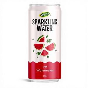 Bebida de Agua con Gas 320ml |   Mezclado |   Sandía, Flor de Saúco, Frambuesa, Arándano |   Refresco Carbonatado de Marca Privada Listo para Beber - Product Image 1