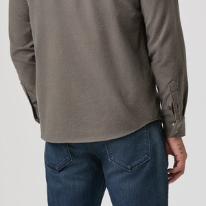 Elegant Full Sleeve Stylish Top Design With Logo Casual Wear Tee Shirt Casual Office Wear With Turn <b>Down</b> Collar Button Closure - Product Image 6