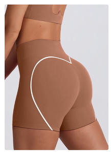 กางเกงเลกกิ้งออกกำลังกายกลางแจ้ง รุ่น New Sweet Heart Line Peach Butt ใส่สบาย กระชับ ป้องกันแบคทีเรีย ทนทานต่อการเกี่ยวขาด เหมาะสำหรับวิ่ง ฟิตเนส และยิม - Product Image 5