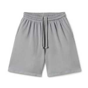 <b>Men</b> Solid Color Cotton Bermuda <b>Shorts</b> Drawstring Waist Casual Loose Fit Breathable Knitted <b>Shorts</b> Mid Rise <b>Green</b> - Product Image 5