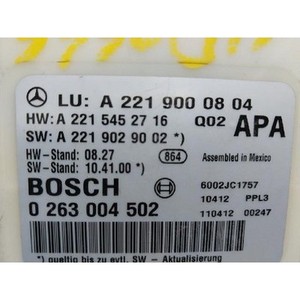 โมดูลควบคุมระบบปาร์คทรอนิกส์ S-class ปี 2009-2013 มือสอง ของแท้ รหัสอะไหล่ A2219000804 - Product Image 4