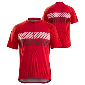 Jersey de Ciclismo para Hombre, Ultraligero, Transpirable y de Secado Rápido, Color Rojo, de los Mejores Fabricantes de Ropa Deportiva, Venta al Por Mayor - Product Image 1