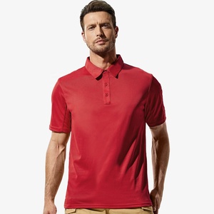 Polos Homme Coupe Régulière Chemise à Col Tissé Performance Extérieur Léger Écologique Polo Homme Unisexe - Product Image 2