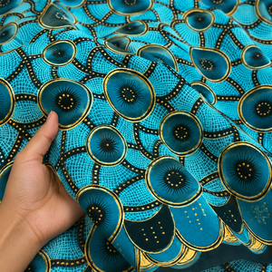 Tela Africana con Estampado de Cera, Algodón Ankara, Textil Tradicional Tribal Dashiki Kitenge, Cera Holandesa para Vestidos, Moda, Venta al por Mayor, Exportación - Product Image 3