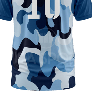 Custom Cricket Jersey Sublimation Printing Breathable 100% Polyester Eco-Friendly Team Shirt Lightweight Direct Factory Supplier - Product Image 6