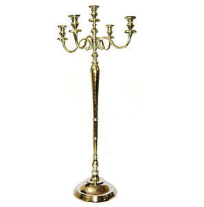 High Selling Nordic Modern Metal <b>Black</b> 4 Arms <b>Candelabra</b> for Christmas & Wedding Decoration Candle Holders at Affordable Price - Product Image 3