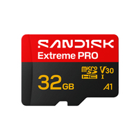 Tarjeta de memoria Extreme Pro de 32 GB, UHS-1, 100 MB/s, V30, U3, C10, A1 - SDSQXCO-032G-GS6MA