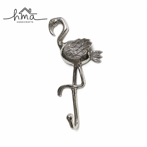 Solid Brass <b>Plant</b> Pattern Silver Finish Classic Style Foldable Heavy Duty Wall Mounted Coat Hat Towel Key Holder Wall <b>Hook</b> - Product Image 1