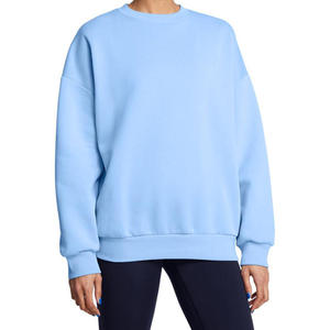 Sweat-shirt à capuche décontracté surdimensionné à col rond, couleurs personnalisées, respirant, anti-rétrécissement, pull d'hiver décontracté - Product Image 3