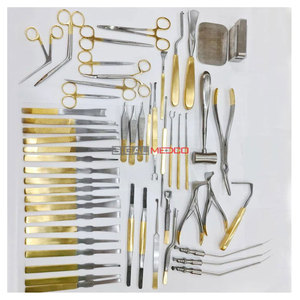 Juego de Instrumentos Quirúrgicos para Rinoplastia, 82 Piezas, Kit Profesional de Cirugía Plástica Nasal, Acero Inoxidable, Manual, Operación Cosmética ORL - Product Image 5